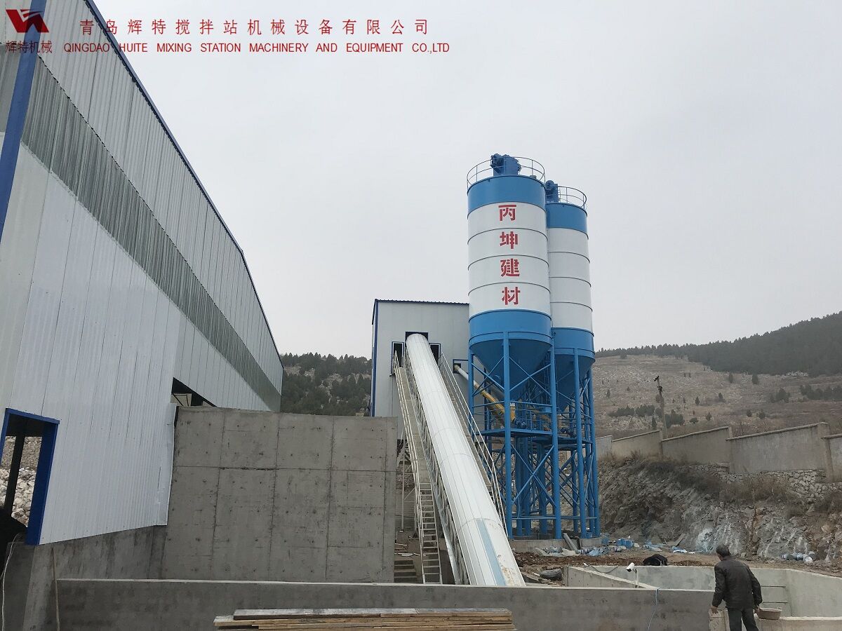 HZS180混凝土搅拌站 辉特机械 相应国家号召节能环保 HZS180混凝土搅拌站 辉特机械 相应国家号召节能环保