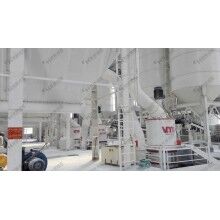 广西重晶石超细粉磨生产线设备HCH型号磨粉机出粉325-2500目
