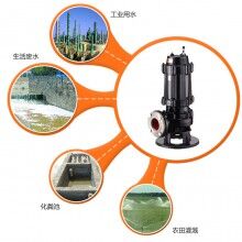 工程排污泵 无堵塞潜水泵 WQ系列