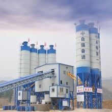 河北HZS120混凝土搅拌站,搅拌站多少钱一台.