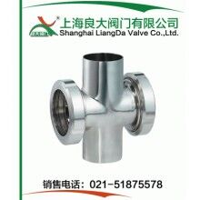 卫生级四通视镜.不锈钢焊接四通视镜尺寸.不锈钢焊接四通视镜标准