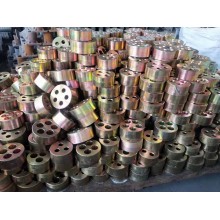 锚具、锚垫板、螺旋筋及配套夹片4/5孔锚具厂家YM15-5孔锚具四件套直销